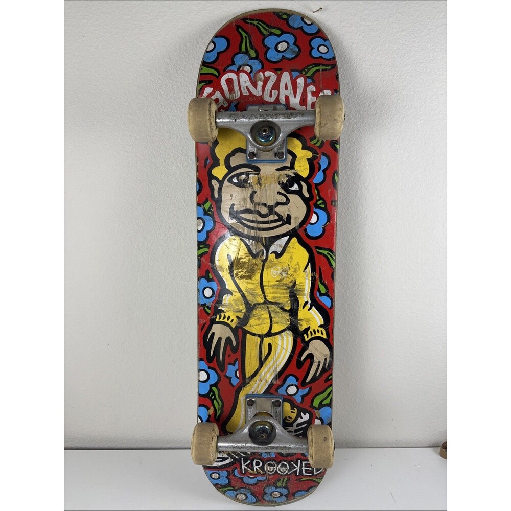 Krooked Mark Gonzales Gonz Sweatpants Skateboard Deck Koston Independent Trucks